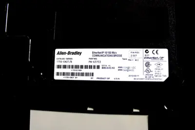 REFURBISHED ALLEN BRADLEY A 1756-EN2T/B COMMUNICATION BRIDGE A63753 1756EN2TB