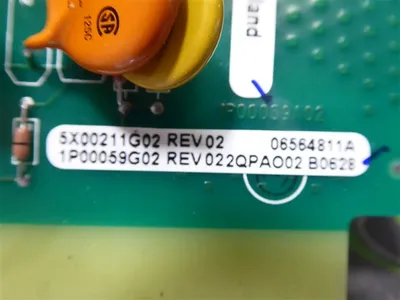 Westinghouse 5X00211G02 / 1P00059G02 Ovation Control Card 2QPAO02 Rev. 02 Used