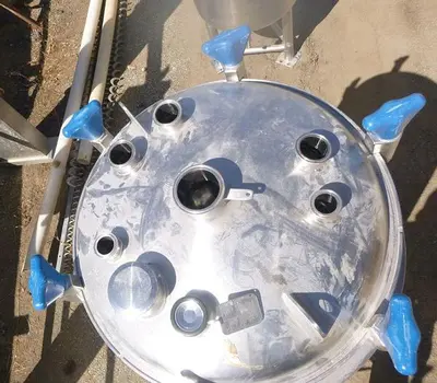 Tank, 79 Gallon, 316L Stainless Steel, Jacketed, 50 PSI, Fermenter, C #L744278
