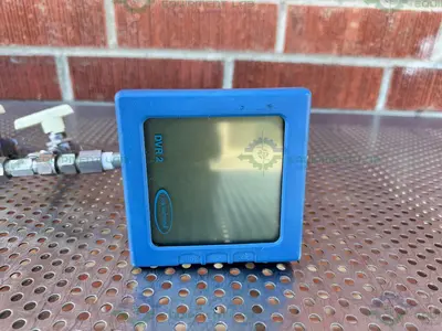 USED VACUUBRAND DVR 2 VACUUM GAGE AND CONTROLLER W/ PARKER VALVES