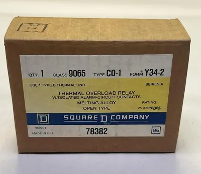 New | in-Stock SQUARE D 9065C0-1 Miscellaneous Equipment (Electrical & Power) | Surplus Asset Holdings #1201291