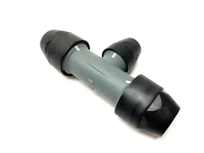New | in-Stock AIRNET REDUCER TEE PIPE COUPLING FITTING DN 50 2" TO DN40 1-1/2" Valves/Fittings | Maverick Industrial Sales #1104948