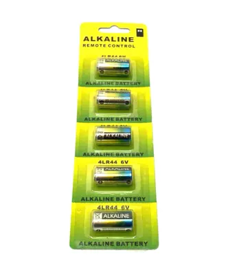 4LR44 | Alkaline Remote Control  6-Volt Alkaline Battery SLEEVE OF 5 - New