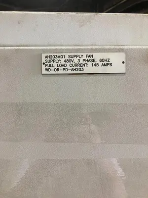 ELECTRICAL ENCLOSURE WITH 20BD156A0AYNANC0 Allen Bradley 125HP Powerflex 700