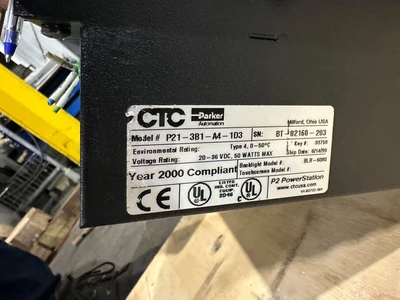 CTC PARK AUTOMATION P21-3B1-A4-1D3 TOUCH DISP