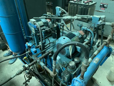1,000 kW Hydro-Electric Generating System; MFG 1985 by Teledyne / Louis-Allis