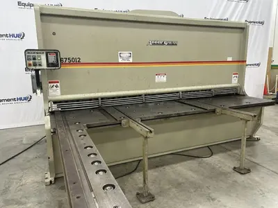 Used 2006 ACCURSHEAR 675012 Power Squaring Shears (Inch) Georgia US | The Equipment Hub #916702