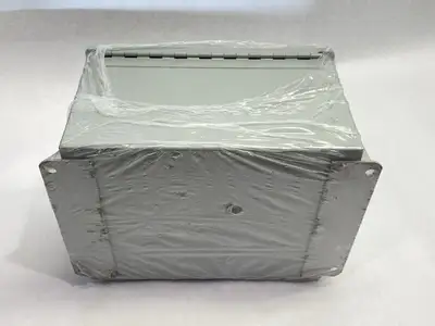 New | in-Stock Hoffman Continuous Hinge Enclosure w/ Clamps Type 4 10x8x6 Gray 55470 Electrical Boxes Michigan US | Maverick Industrial Sales #1392575
