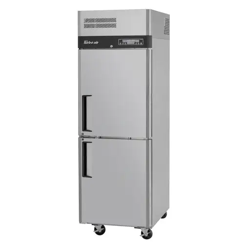 Turbo Air M3RF19-2-N 25 1/8" M3 Series One Section Commercial Combo Refrigerator Freezer - Solid Doors, Dual Temp, 115v