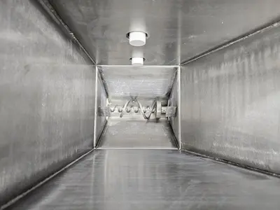 Used VibraScrew  Screw Conveyor (Feeder), 2'' Diameter X 18'' Long