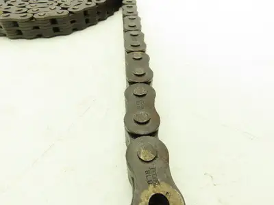 Tsubaki BL8 Single Strand Leaf Chain 3x4 Lacing 1" Pitch BL-8 Series 10'
