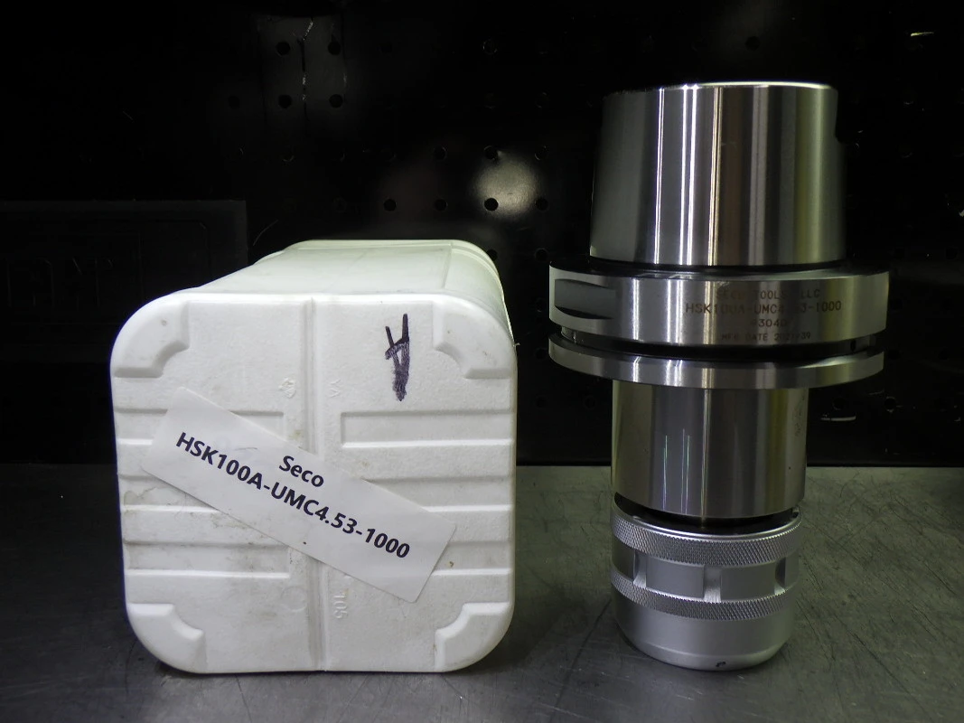 SECO HSK100A 1" Power Milling Chuck 115mm Pro HSK100A-UMC4.53-1000 (LOC605)