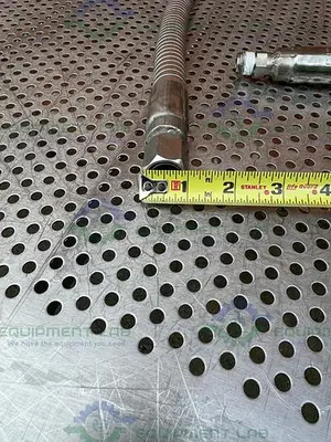 Stainless Steel Flexible Hose 72" w/ 3/4" Female to Male Fitting