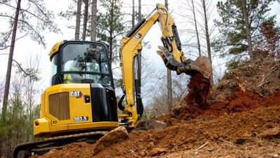 USED 2023 Caterpillar 303.5 CR CAB