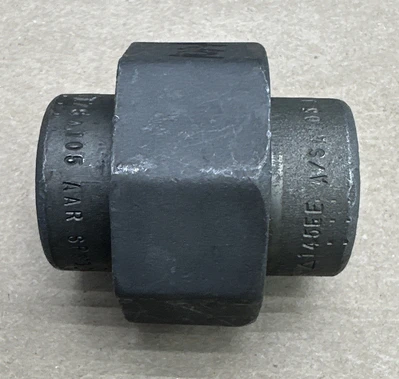 1/2" 3000 Socket Weld Union SA/A105 Forged Steel Fitting || (6) NOS - WARRANTY!