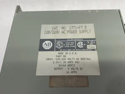 Used ALLEN-BRADLEY POWER SUPPLY UNITS Power Supplies | Maverick Industrial Sales #1102150