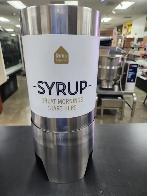 New | in-Stock Sagra New Sagra LW-SYRUP-EXP Syrup Dispenser with Pump Beverage Dispensers Illinois US | Falcon Restaurant Supply #1376606
