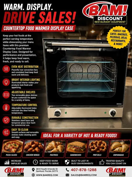 Used _UNKNOWN_ R-MISC1 Countertop Display Warmers Florida US | BAM Discount Restaurant Equipment #1230617
