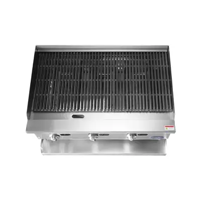 New | in-Stock Atosa New Atosa ATRC-36 HD 36" Countertop Gas Radiant Broiler with Total 105,000 BTU Broilers Illinois US | Falcon Restaurant Supply #1375224