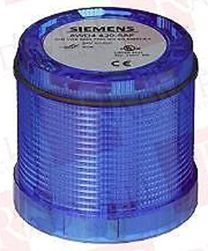 Siemens 8WD44 20-1BF Sirius Signaling Light Tower Column, Blink, Blue, 24V AC/DC [Refurbished]