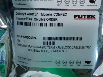 New | in-Stock FUTEK ZCC910 Cable & Wire | HGR 24 #741547