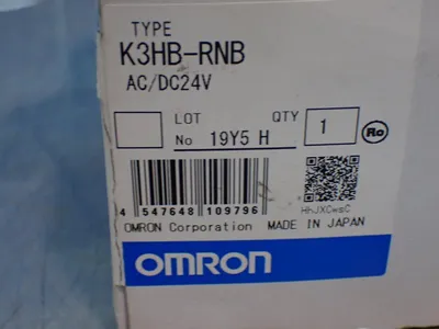 New | in-Stock OMRON K3HBRNB Panel Mounts Ohio US | HGR 24 #1134695