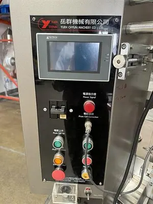 Yueh Chyun model CY-II stick pack machine for powders