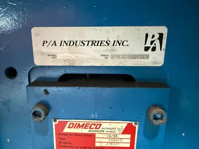 1993 P/A INDUSTRIES INC DSRA-2800 / SS127-D Coil Reels & Straighteners | Rygate LLC (8)