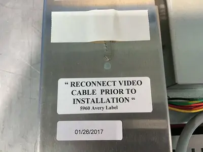 Used SIEMENS LCD121018 / 37112699G01 CNC & N/C Controls Ohio US | HGR 24 #1358116