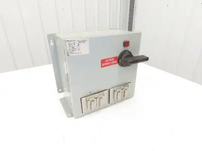 Daykin GPFS-15 Z124 Stepdown Transformer Disconnect 3kVA 1Ph HV 480V LV 120V
