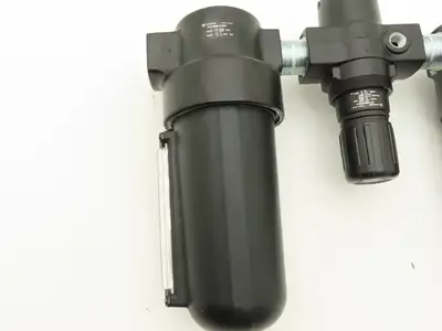 Norgren P8A-860-A3DA Air Line Filter Regulator Lubricator Combo 17 Series 1"NPT