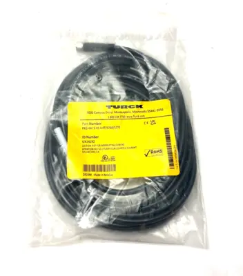 NEW TURCK DOUBLE-ENDED CORDSET