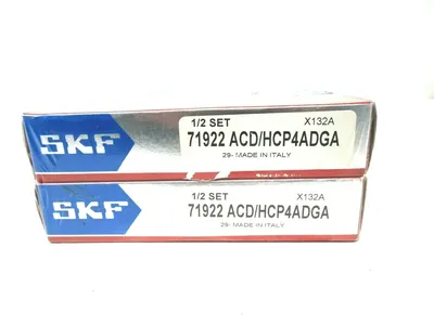 NEW SEALED SET OF SKF 71922 ACD / HCP4ADGA BEARINGS 71922 ACDHCP4ADGA
