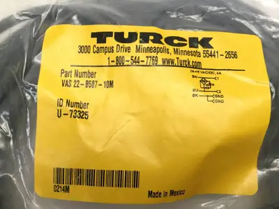 New | in-Stock Turck U-73325 Misc Electrical & Power Parts Michigan US | Maverick Industrial Sales #1390988