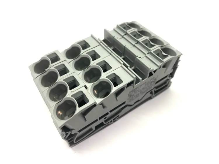 Used WAGO TOPJOBS FEED-THROUGH TERMINAL BLOCK LOT OF 4 Terminal Blocks | Maverick Industrial Sales #1103448