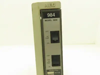 Modicon PC-E984-385 Programmable Controller 115/230VAC 16K Memory