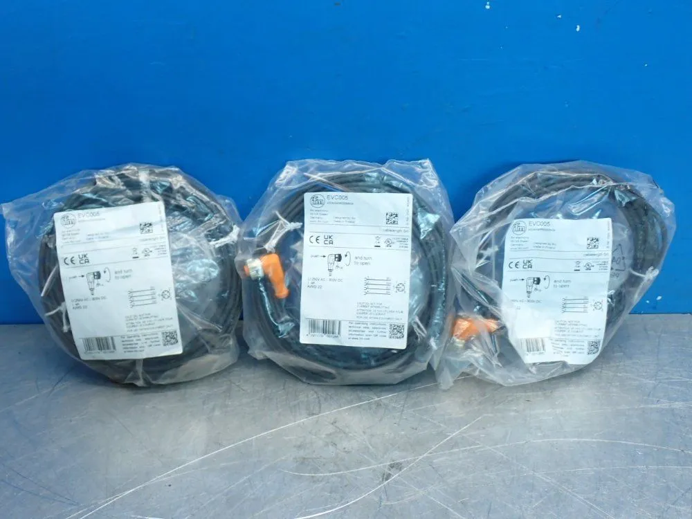 New | in-Stock IFM EVC005 Cable & Wire Ohio US | HGR 24 #1069972