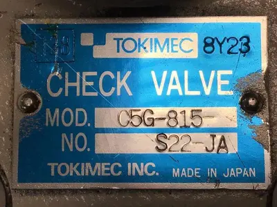 USED TOKIMEC C5G-815-S22-JA