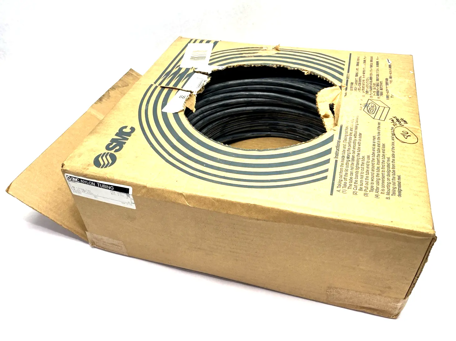 T1075B-100 | SMC  Pneumatic Tubing 10mm O.D. ROLL OF 80 METERS - New Other