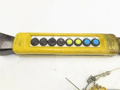 Schneider XAC-A08 Crane Hoist 8-Station Pushbutton Control Pendant Single-Speed