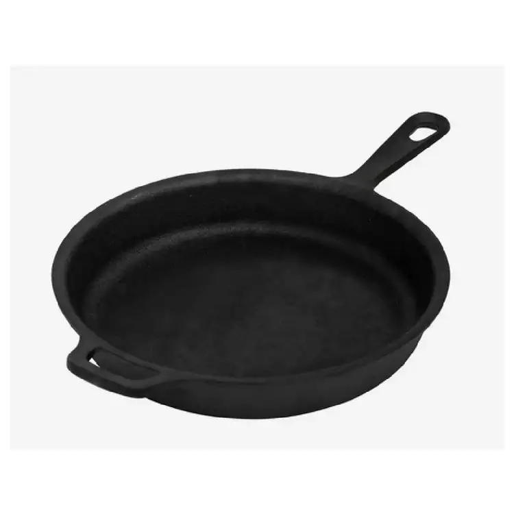 New | in-Stock Browne New Browne THERMALLOY Cast Iron Skillet 12" 30.5 cm Preseasonned (573732) Pans Illinois US | Falcon Restaurant Supply #1375044