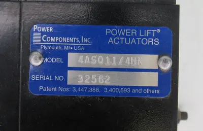 USED POWER COMPONENTS INC 4ASQ11/4HN