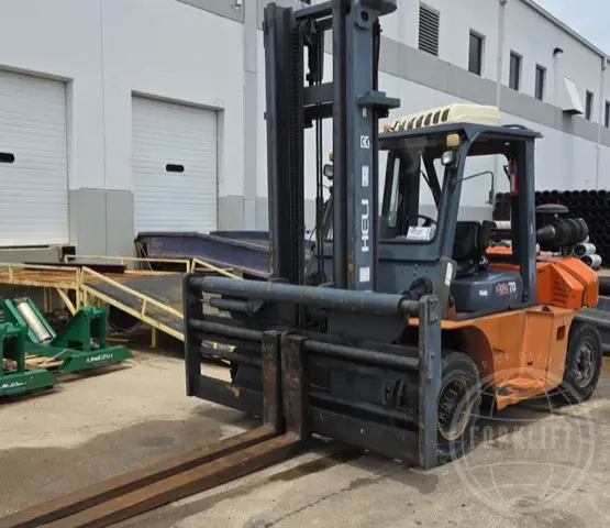 Used 2012 HELI FD140 Internal Combustion Forklifts: Pneumatic Tire Texas US | Forklift Exchange #1274642