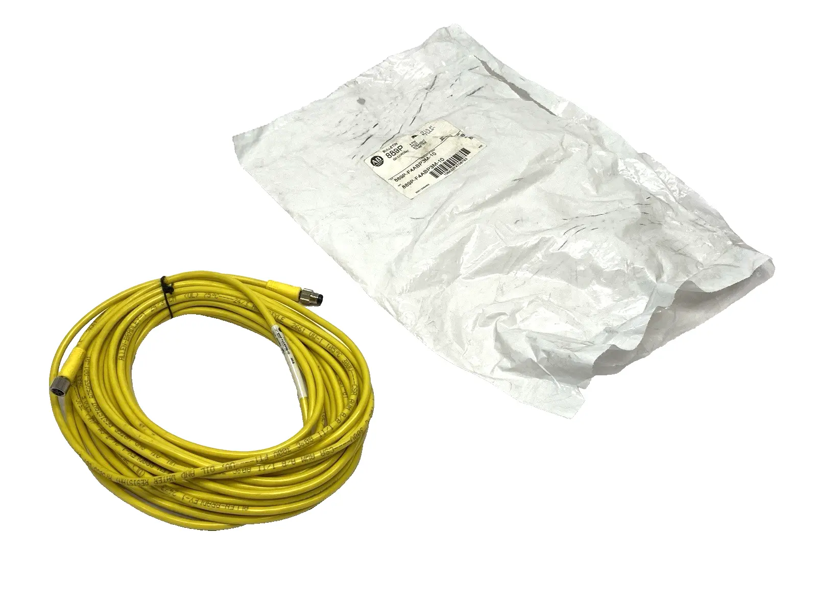 New | in-Stock Allen-Bradley Ser. B Double Ended Cordset Straight M12 M to F 10m Connector Accessories Michigan US | Maverick Industrial Sales #1401520