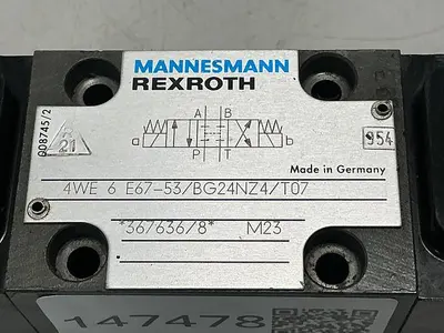 USED REXROTH 4WE 6 E67-53/BG24NZ4/T07