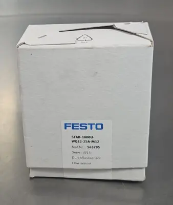 Festo SFAB-1000U-WQ12-2SA-M12 flowmet Loc5D34