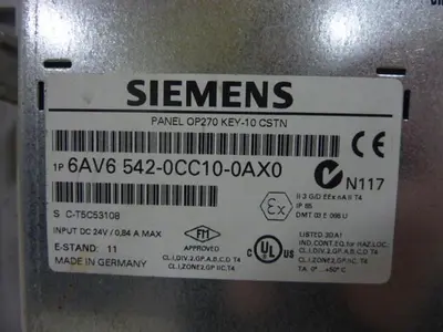 USED SIEMENS 6AV6 542-0CC10-0AX0