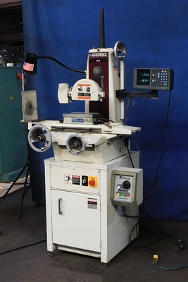 Used 2003 Harig 612, 2003, 2X DRO, EMC, CABLE DRIVE FOR TABLE Reciprocating Surface Grinders New Jersey US | Machinery Values #1285805
