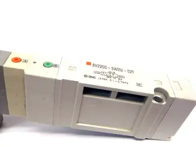 USED SMC 2 POSITION DOUBLE SOLENOID VALVE