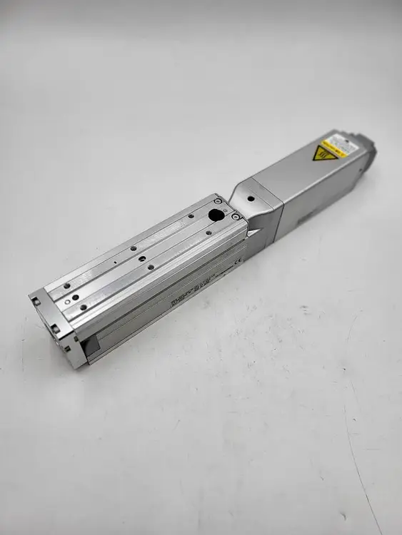 Used IAI IAI RCP6-TA4C-WA-35P-10-75-P5-S-CJB PNEUMATIC ACTUATOR & RCP6-MUSRTA4C SLIDER TABLE Linear Guides | ND Industrial Surplus #1215858